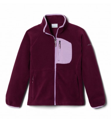 Naujiena! Columbia flisinis džemperis FAST TREK III Fleece Full Zip. Spalva ryškiai bordinė / violetinė